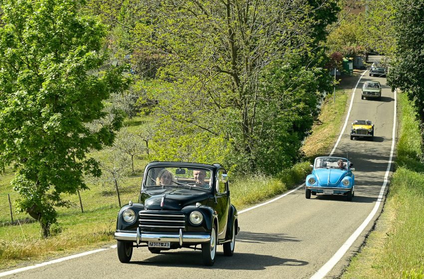  Auto Storiche sulle Strade e nella Piazza di Albinea (RE)